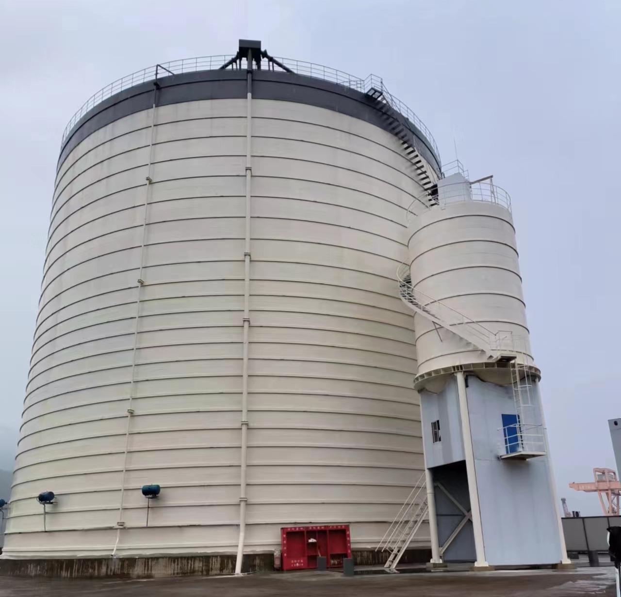 炎陵10万吨水泥钢板库