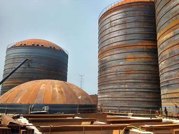 炎陵焦粉钢板仓